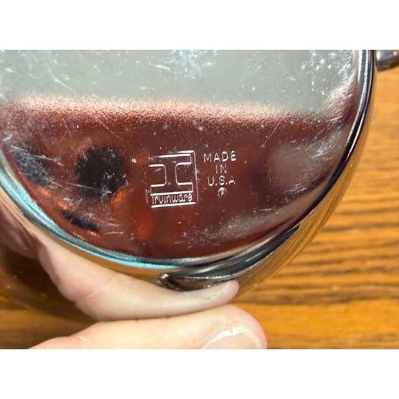 Irvinware Chromeware Cream And Sugar Set With Tray Made In USA Vintage 1970s - Picture 12 of 12